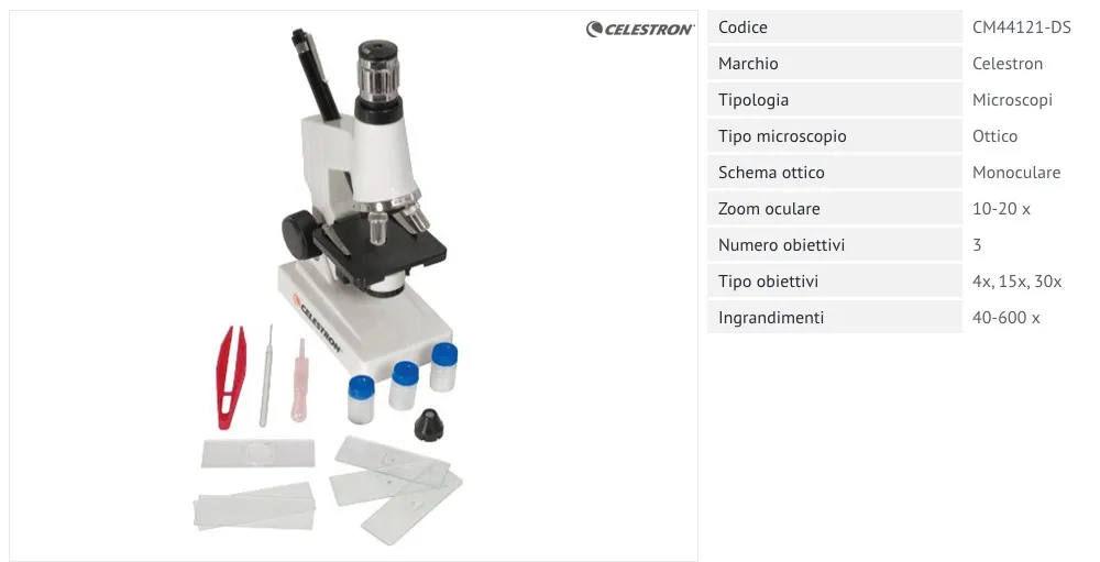 Bresser Vetrini per microscopio (rapporto 1, 100…
